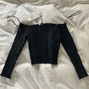 Zara Off Shoulder Top
